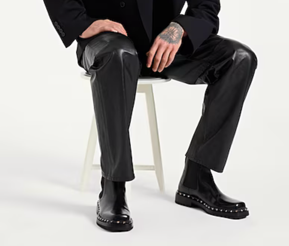 Valentino Garavani Men's Rockstud Boot — Black (EU 45 / US 11)