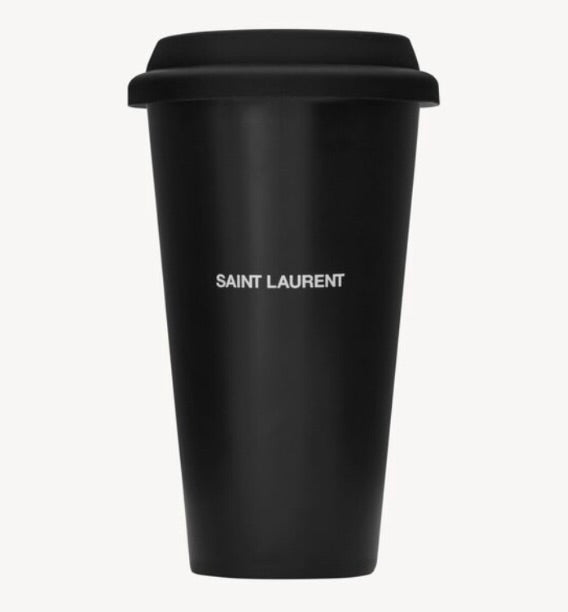 Saint Laurent Ceramic Travel Mug | Black