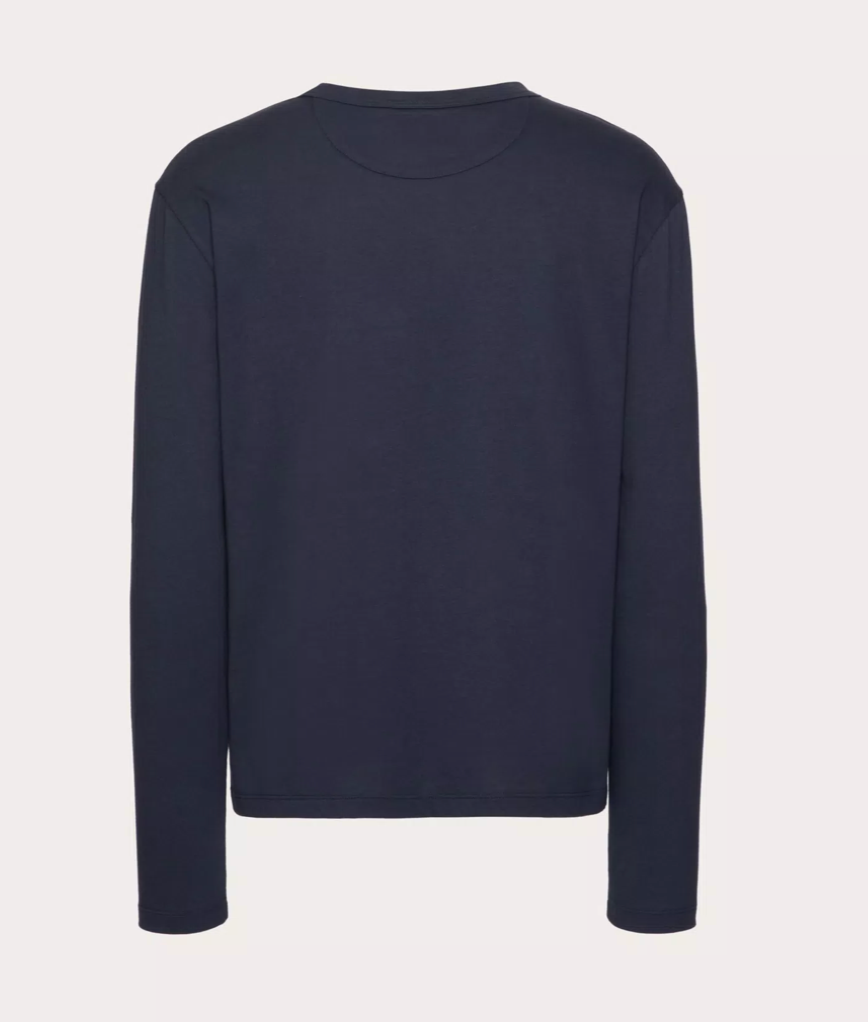 Valentino Men's Navy T-Shirt — XL