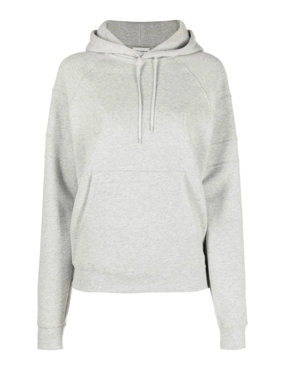 Saint Laurent Logo Hoodie