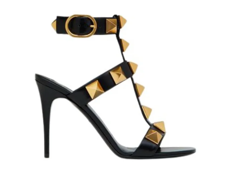 Valentino Garavani Rockstud Sandal — Black (EU 36.5 / US 6.5)