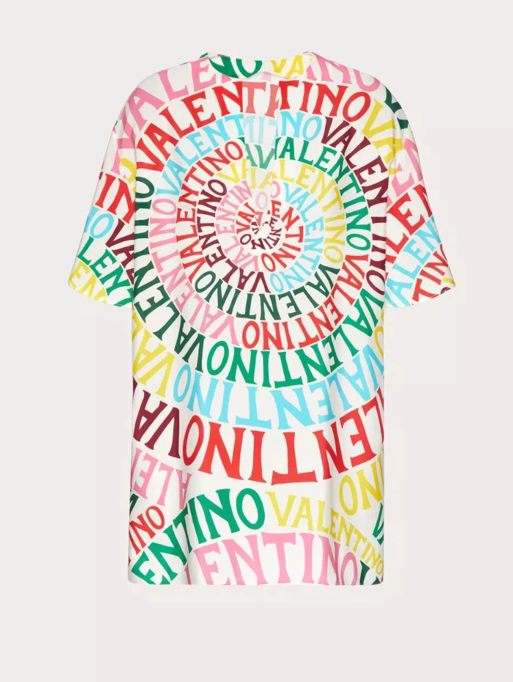 Valentino Loop Crepe De Chine Dress in Silk - (IT 38 / US 4)