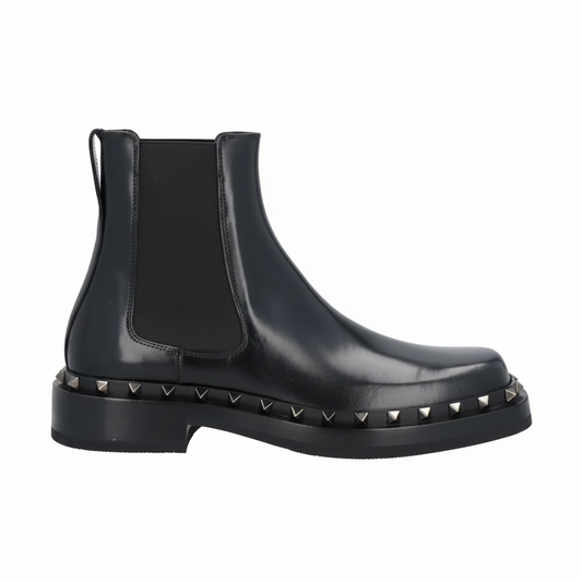 Valentino Garavani Men's Rockstud Boot — Black (EU 45 / US 11)