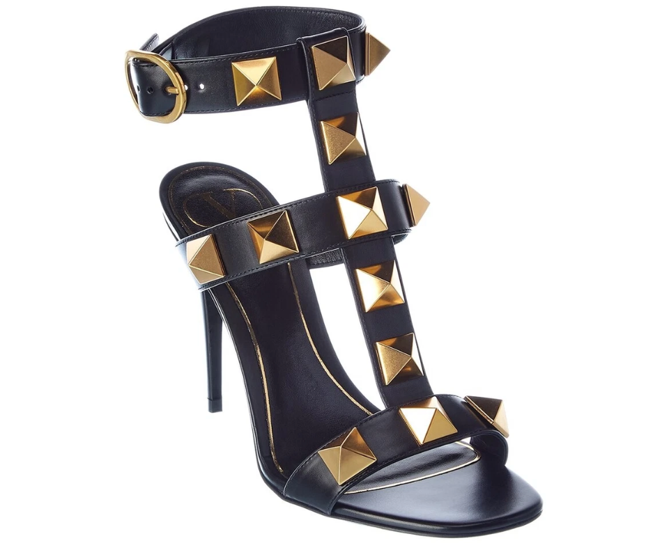 Valentino Garavani Rockstud Sandal — Black (EU 36.5 / US 6.5)