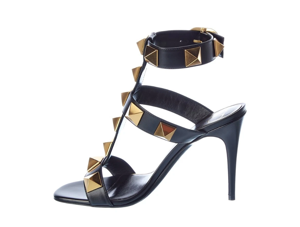 Valentino Garavani Rockstud Sandal — Black (EU 36.5 / US 6.5)