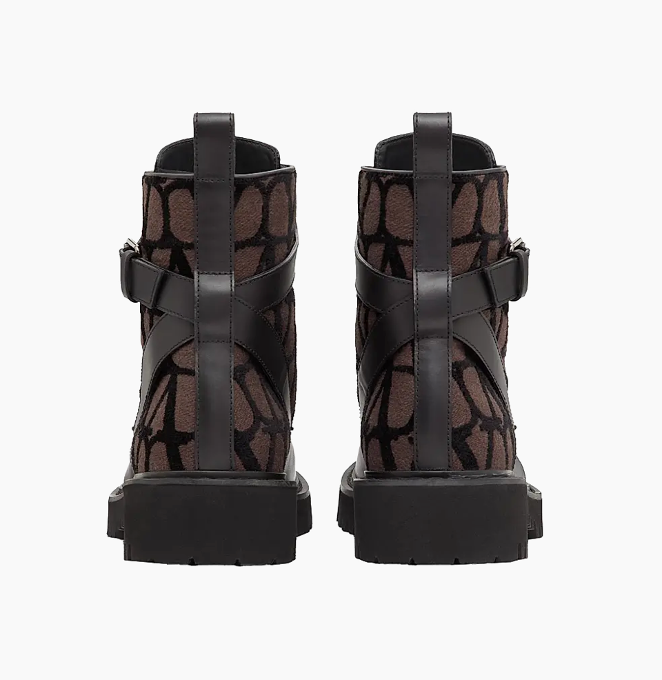 Valentino Garavani VLogo Signature 35mm Combat Boot — Black (EU 37 / US 7)
