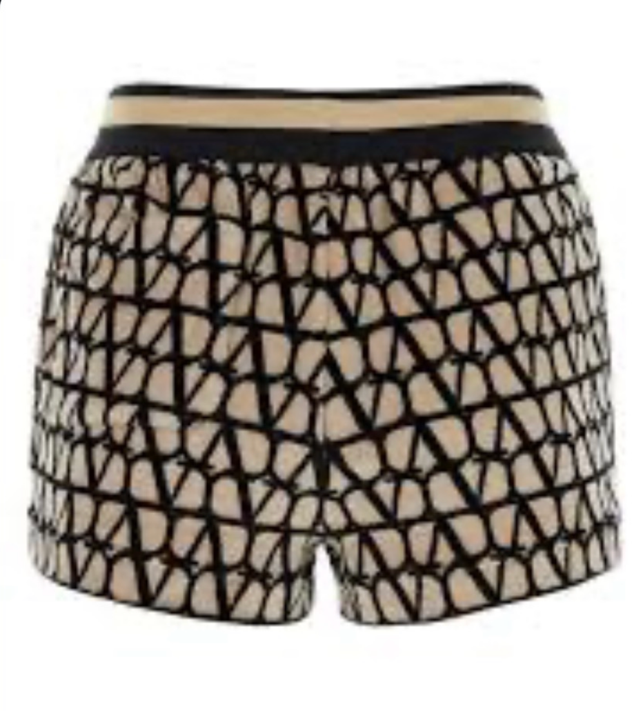 Valentino Toile Iconographe Terry Piece — Beige/Black (L)
