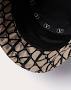 Valentino Bucket Hat — Tan & Black (Size 58)